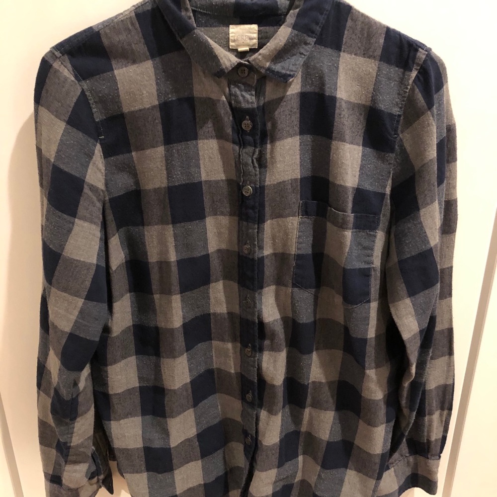 J. Crew Factory button-down flannel